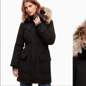 TNA Bancroft Parka with detachable fur